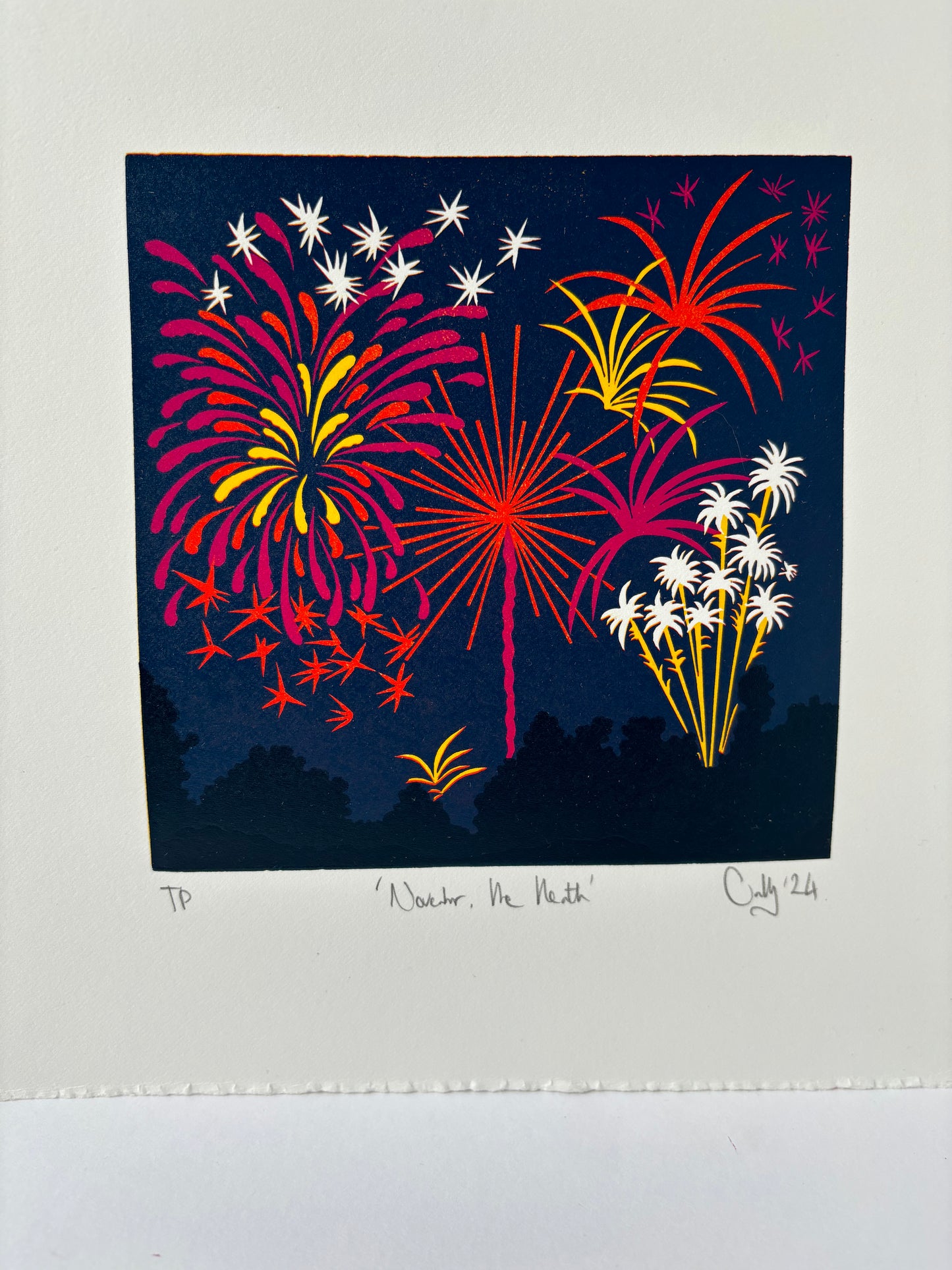 Super Seconds Festival listing: November, the Heath limited edition linoprint