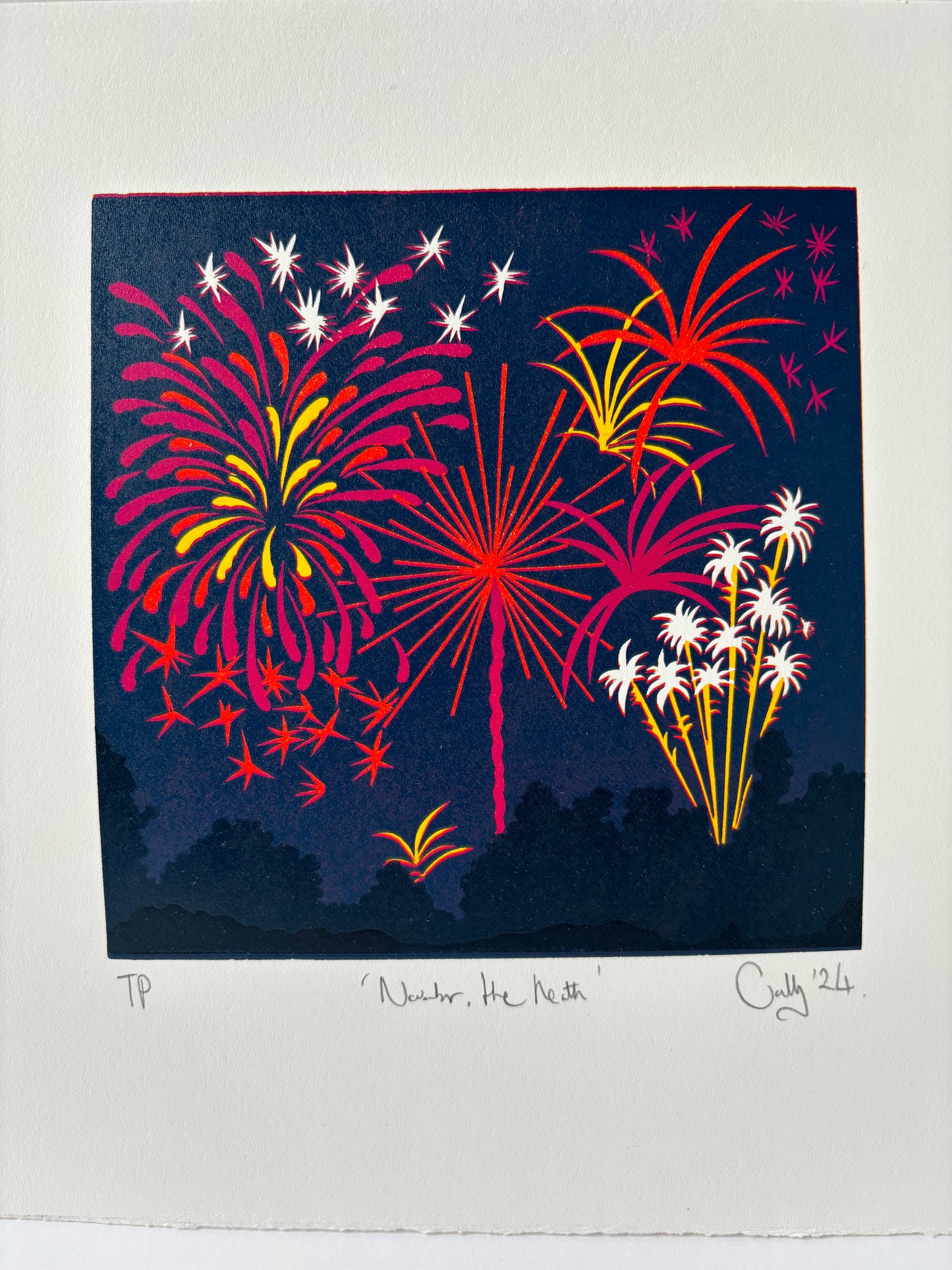 Super Seconds Festival listing: November, the Heath limited edition linoprint