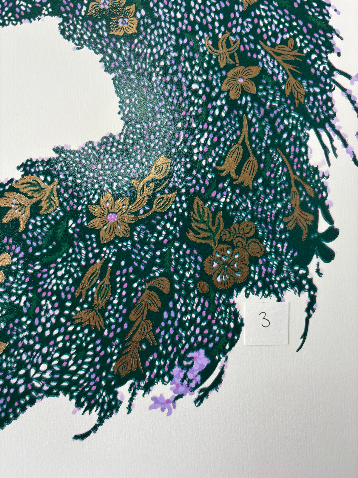 Super Seconds Festival Listing: Heathen limited edition linoprint