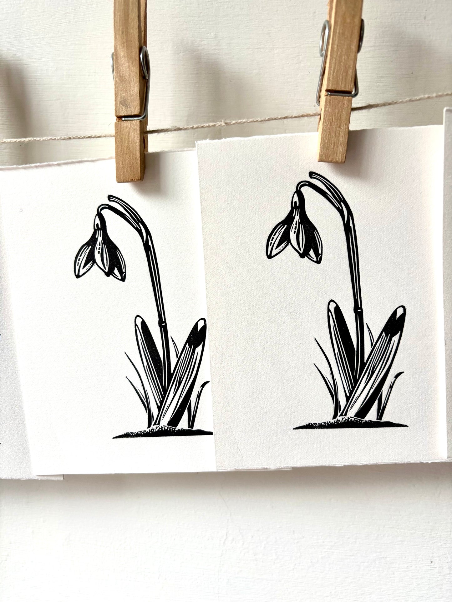 Imbolc linoprint