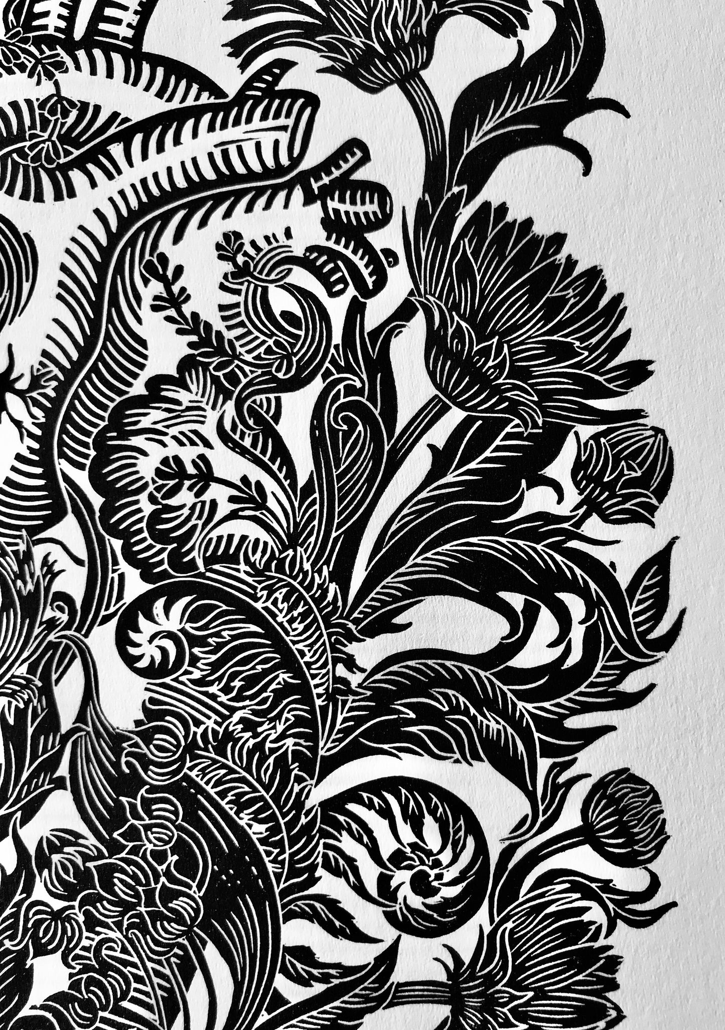 Song of Summer limited edition linoprint