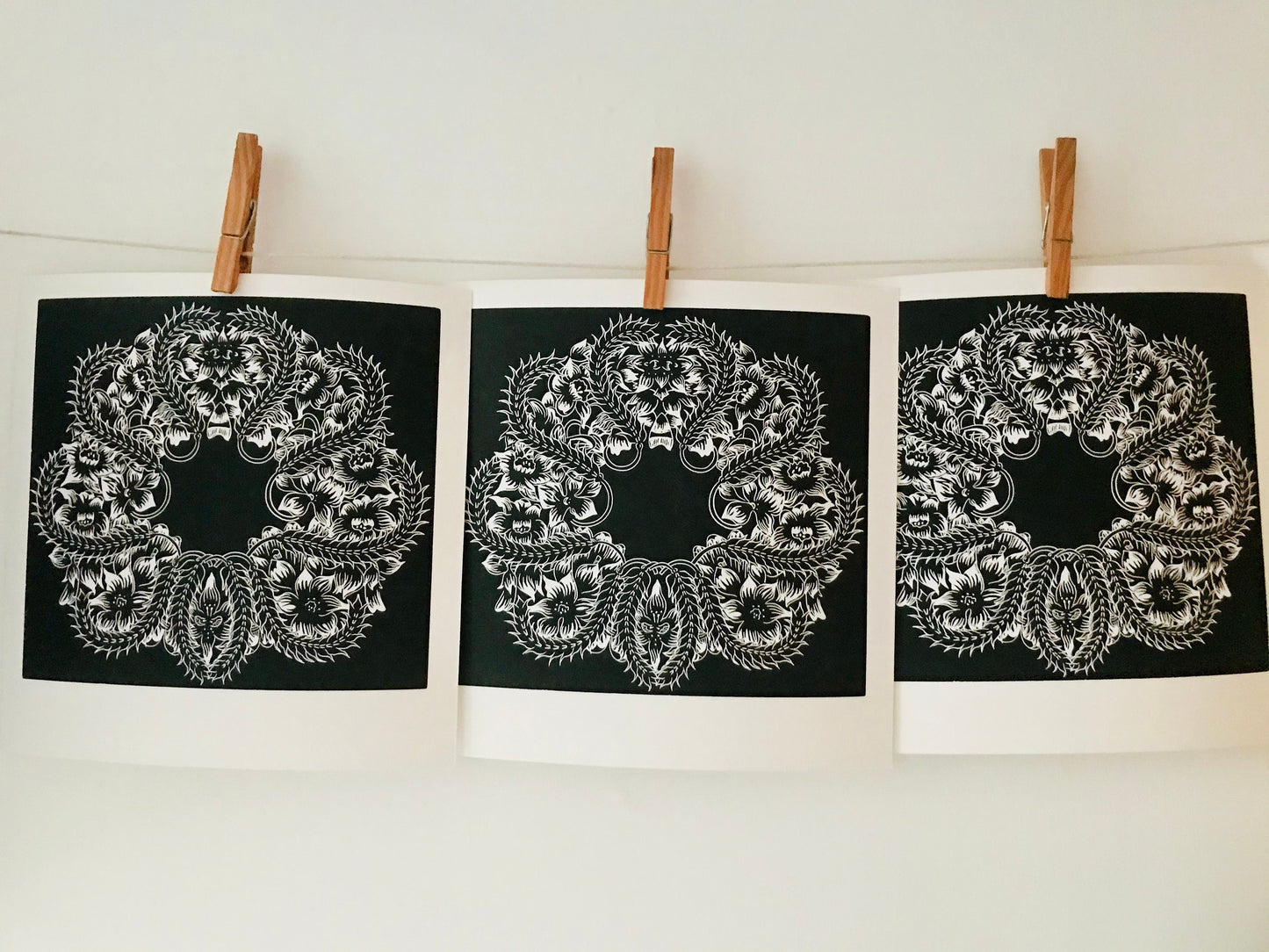 Persephone limited edition linoprint