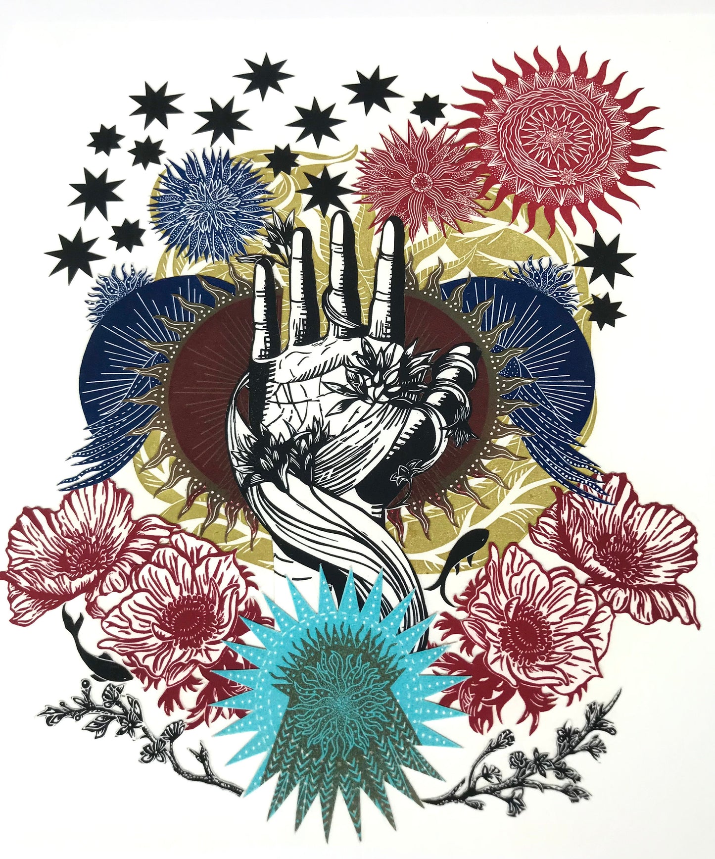 Sanguine Moon Giclee Print