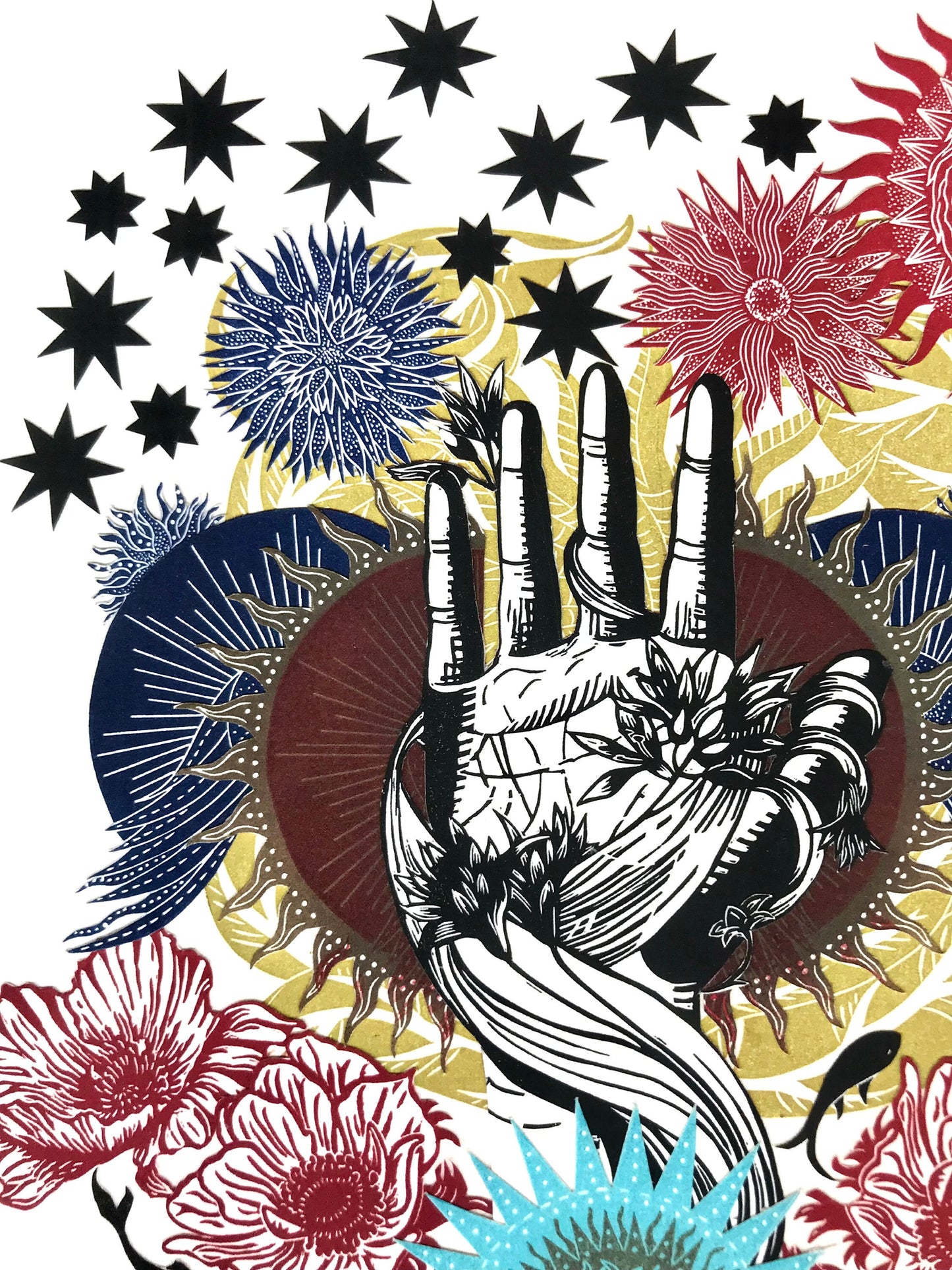 Sanguine Moon Giclee Print