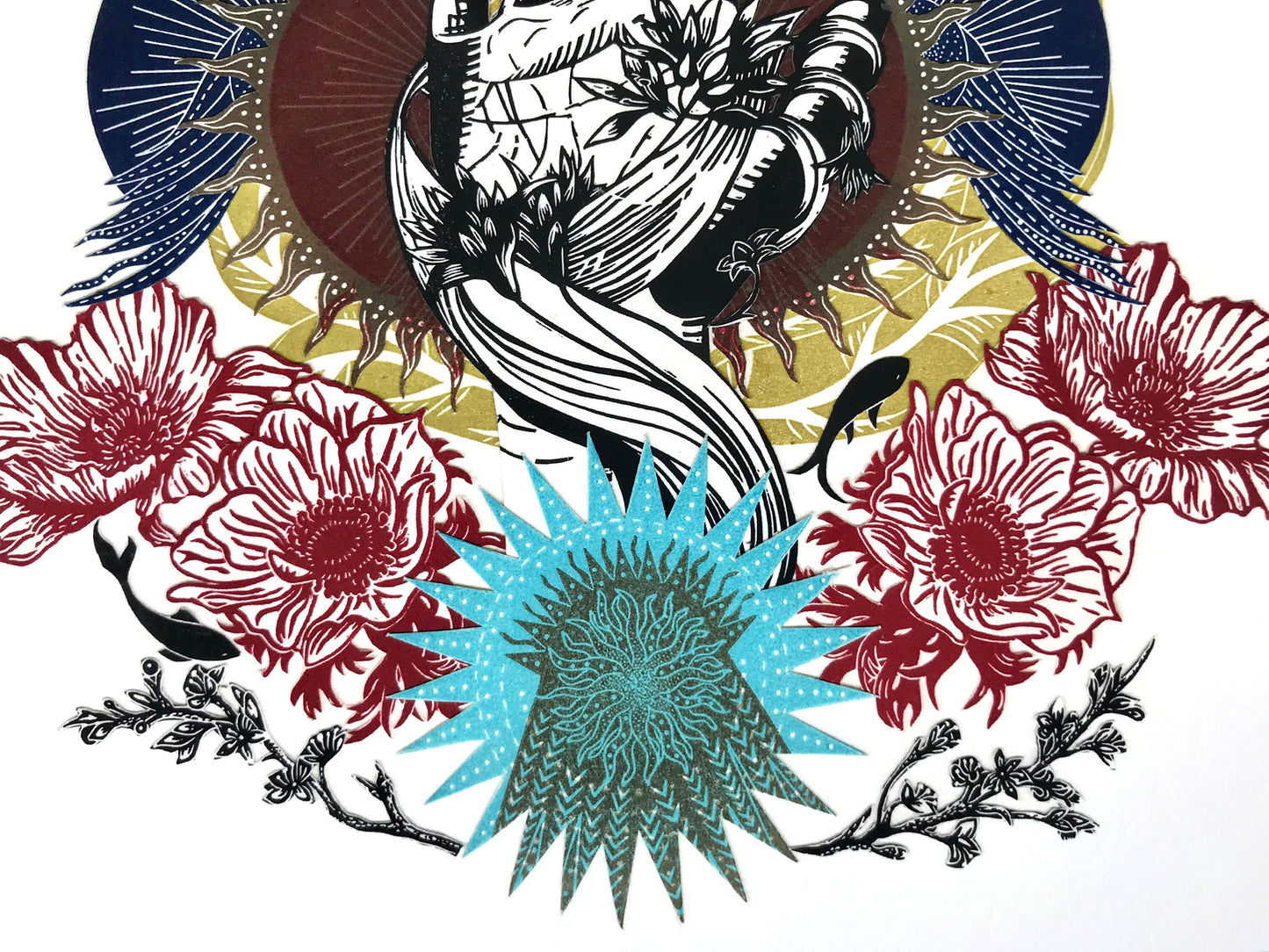 Sanguine Moon Giclee Print