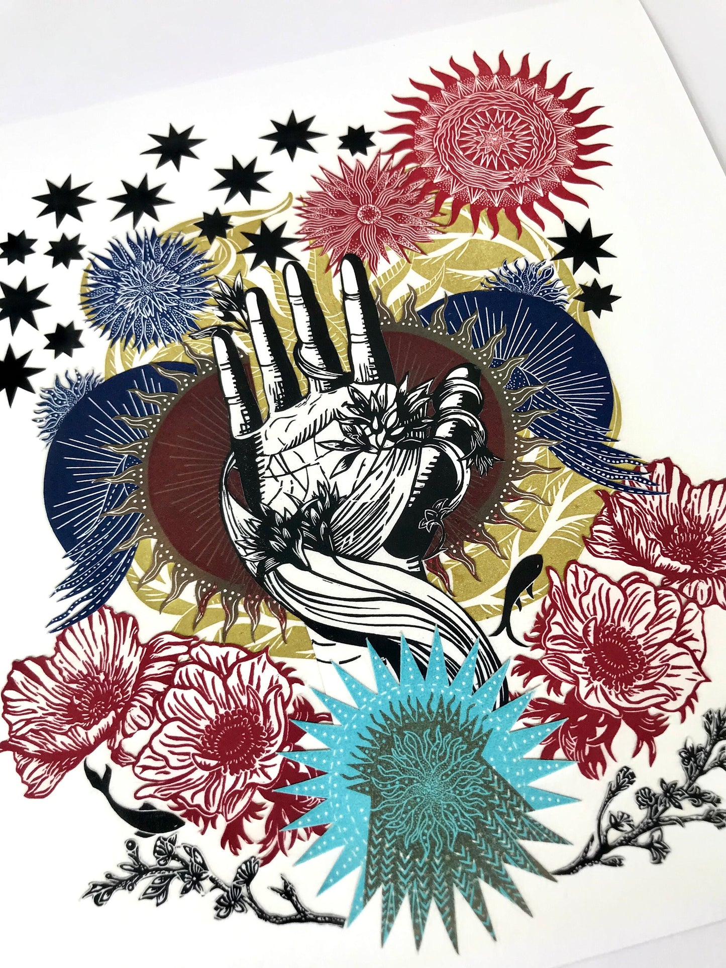 Sanguine Moon Giclee Print