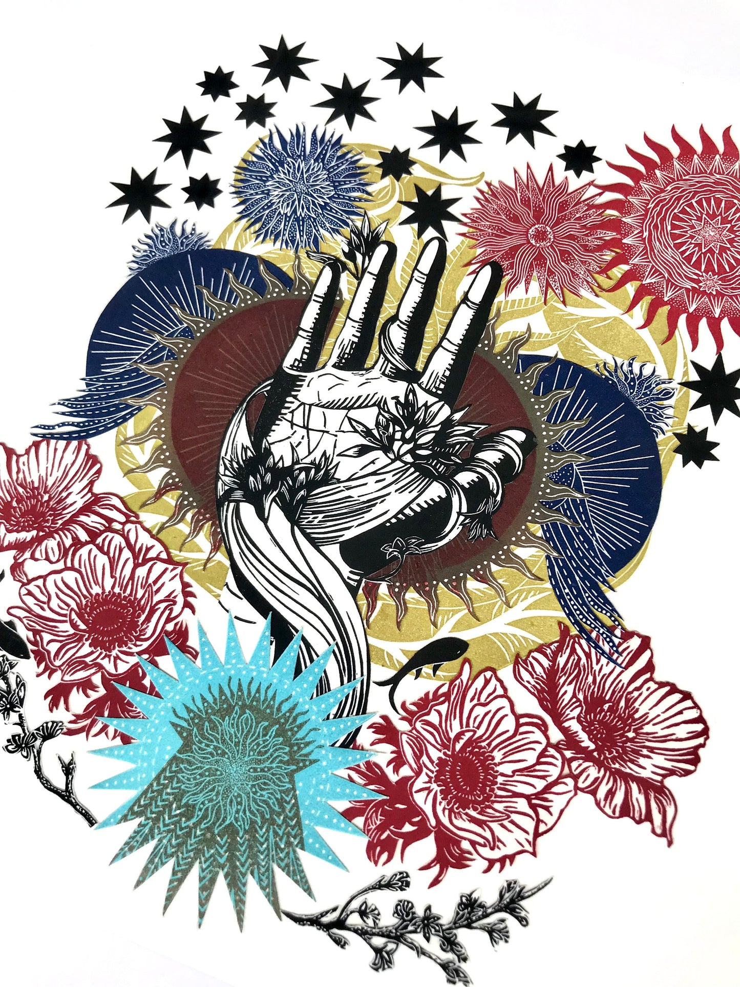Sanguine Moon Giclee Print
