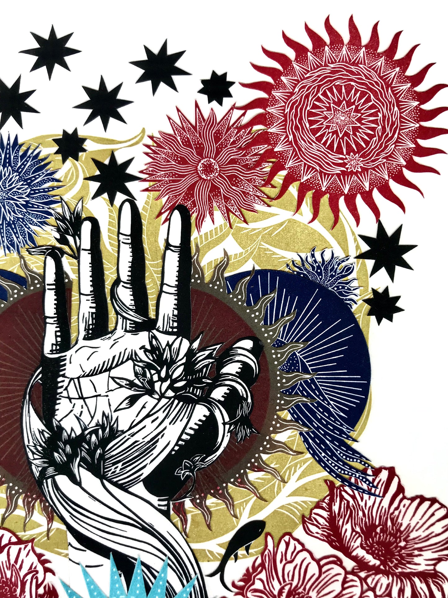 Sanguine Moon Giclee Print