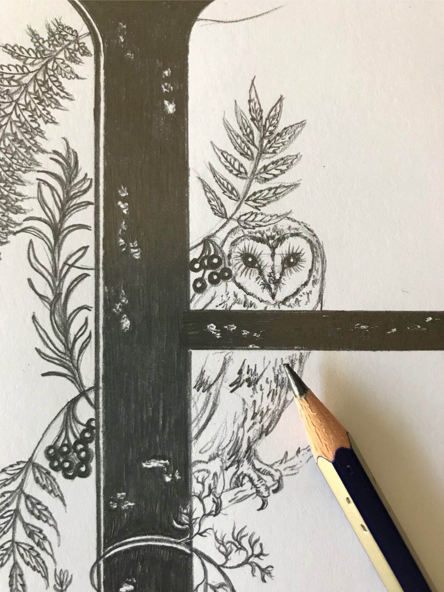 Hamnet very rare original linoprint (unframed)