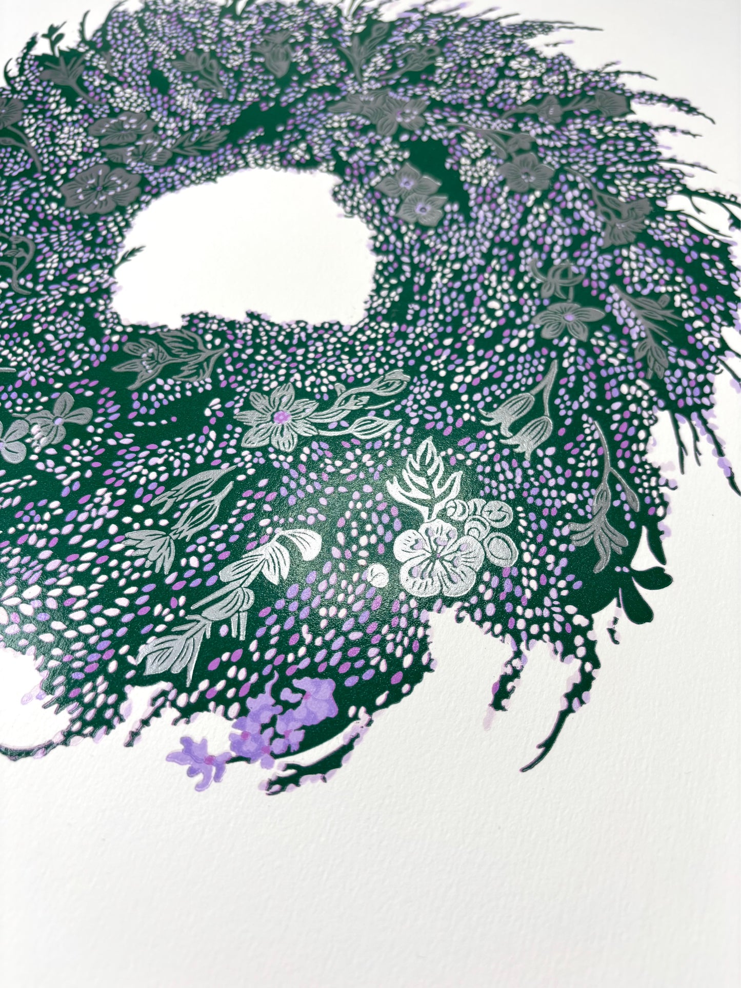 Heathen limited edition linoprint