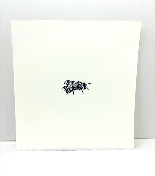 Super Seconds Festival listing: Bee linoprint