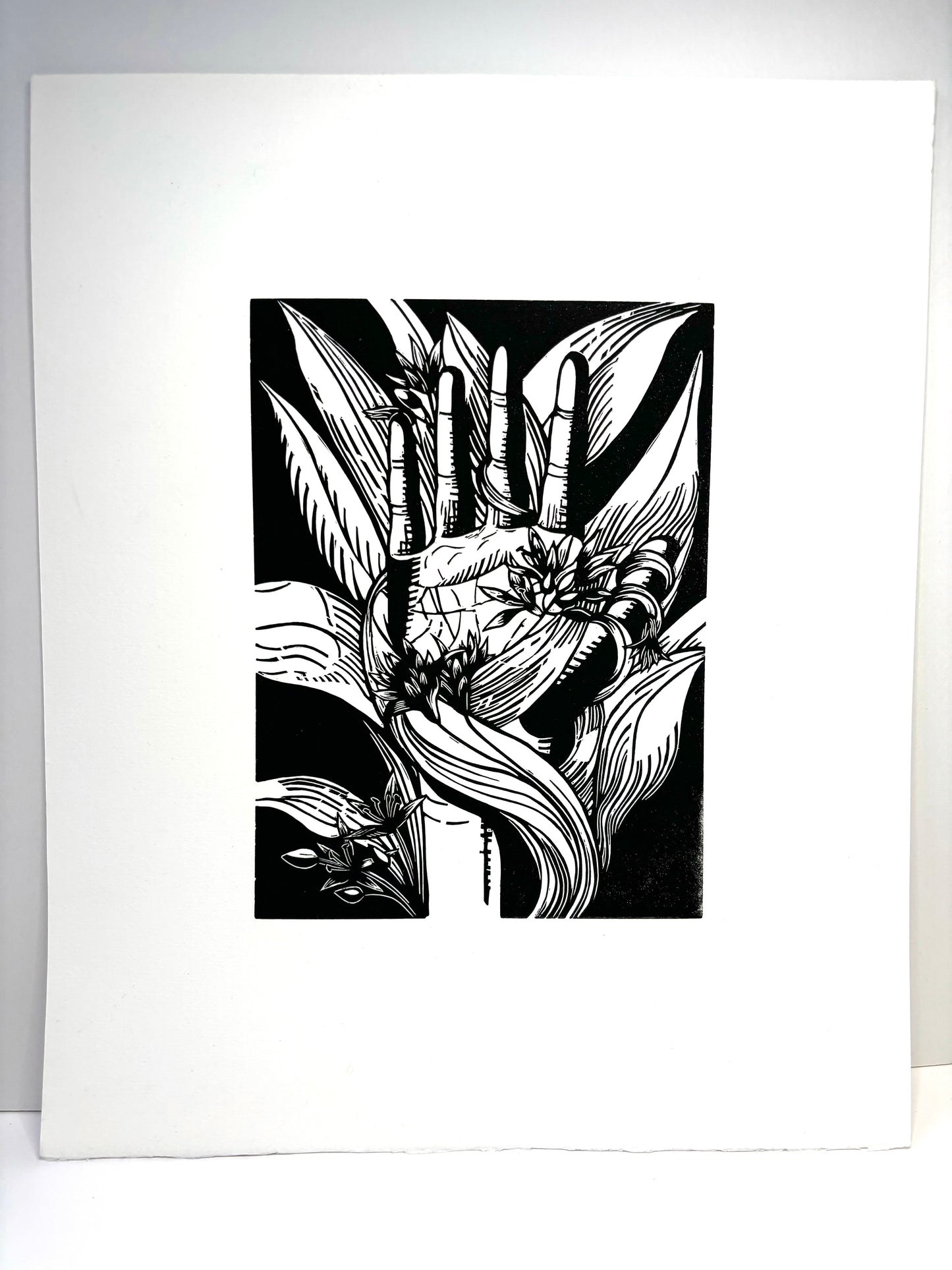 Super Seconds Festival listing: Wild linoprint