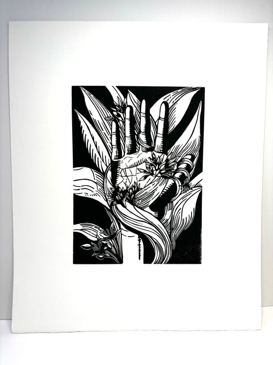 Super Seconds Festival listing: Wild linoprint