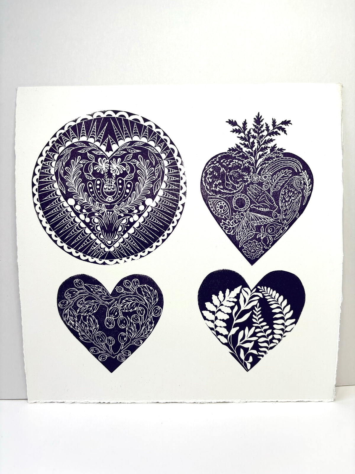 Super Seconds Festival listing: Devotional linoprint