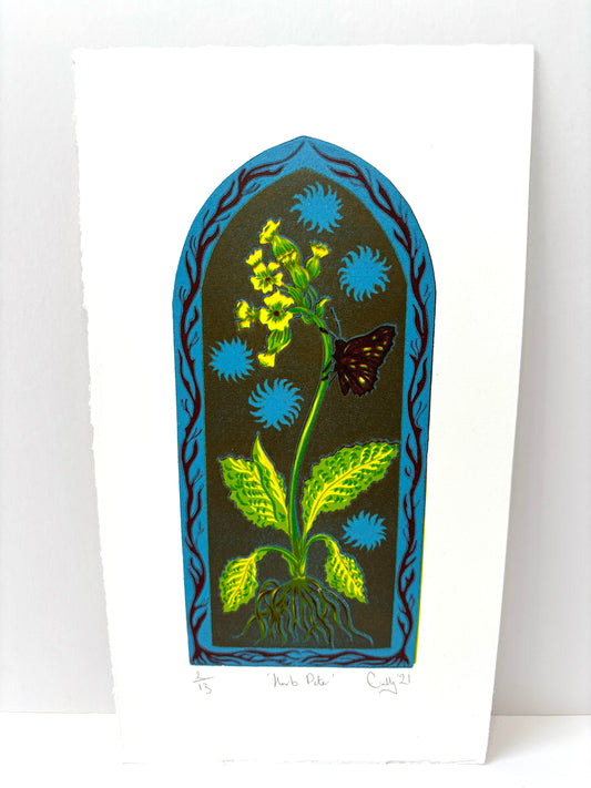 Super Seconds Festival listing: Herb Peter limited edition linoprint