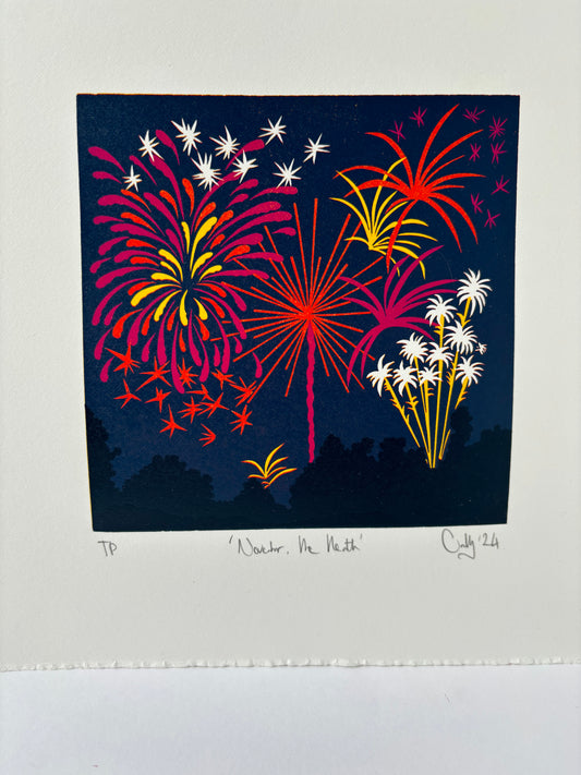 Super Seconds Festival listing: November, the Heath limited edition linoprint