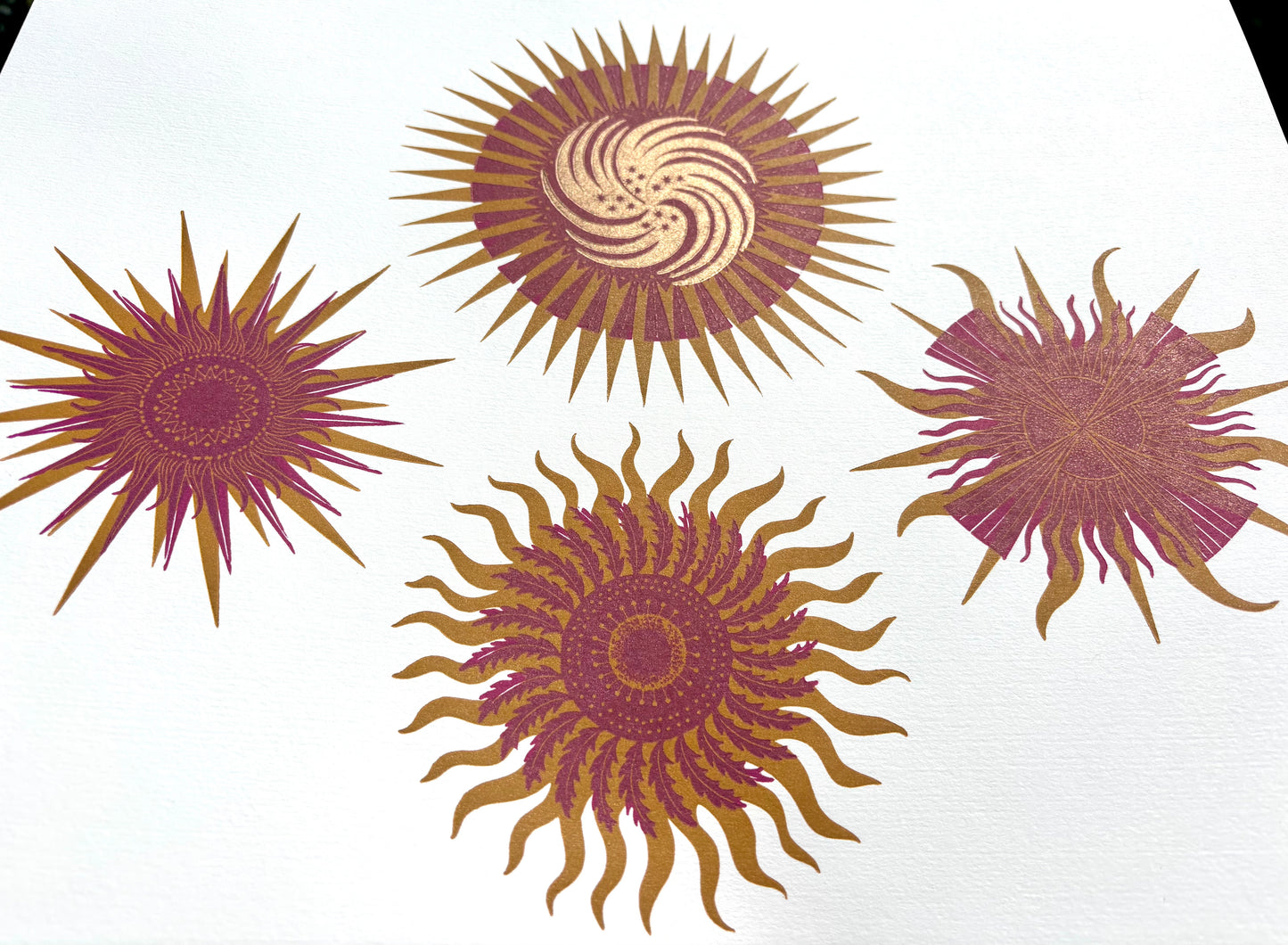 Hesperus limited edition linoprint