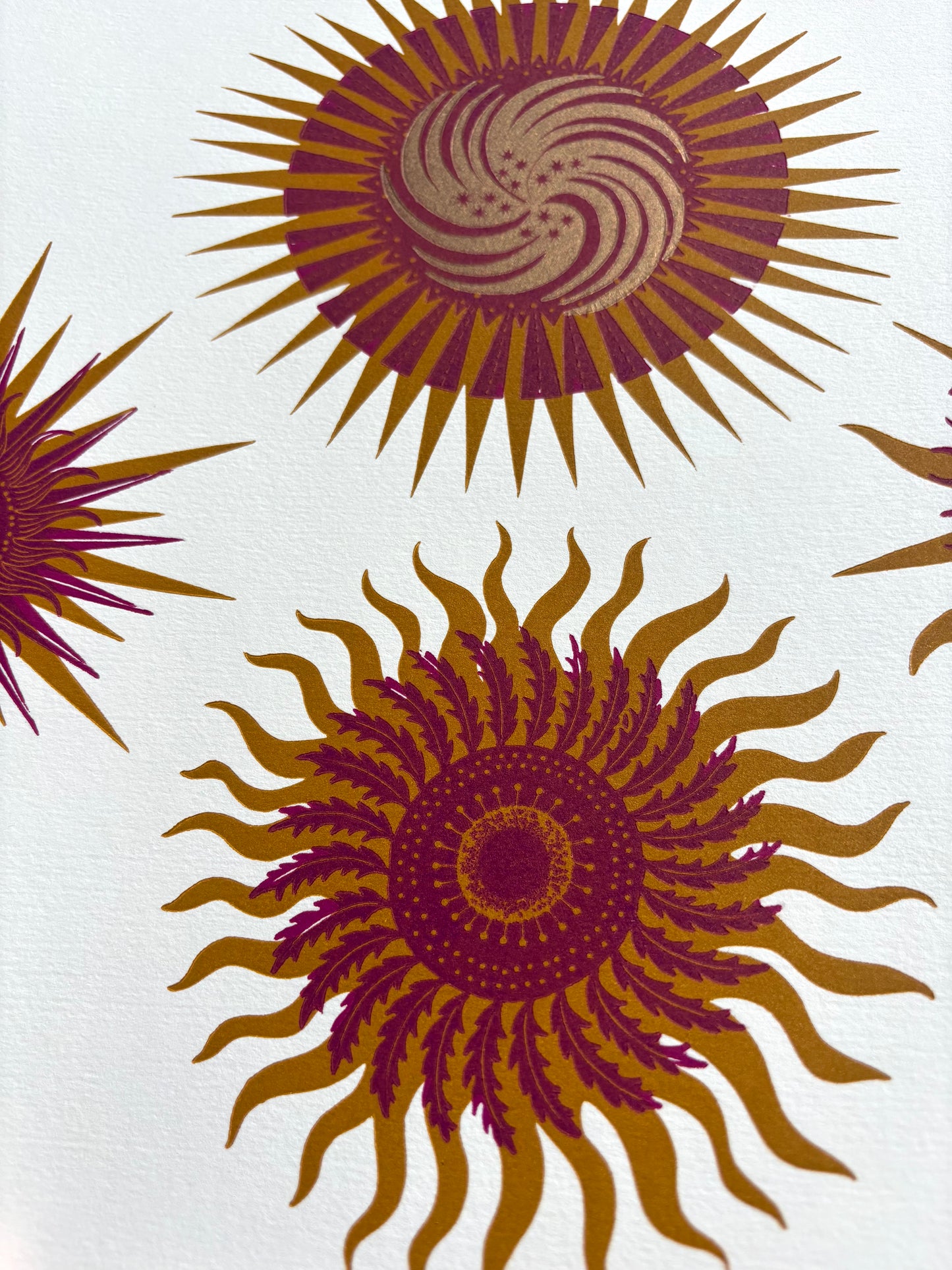 Hesperus limited edition linoprint