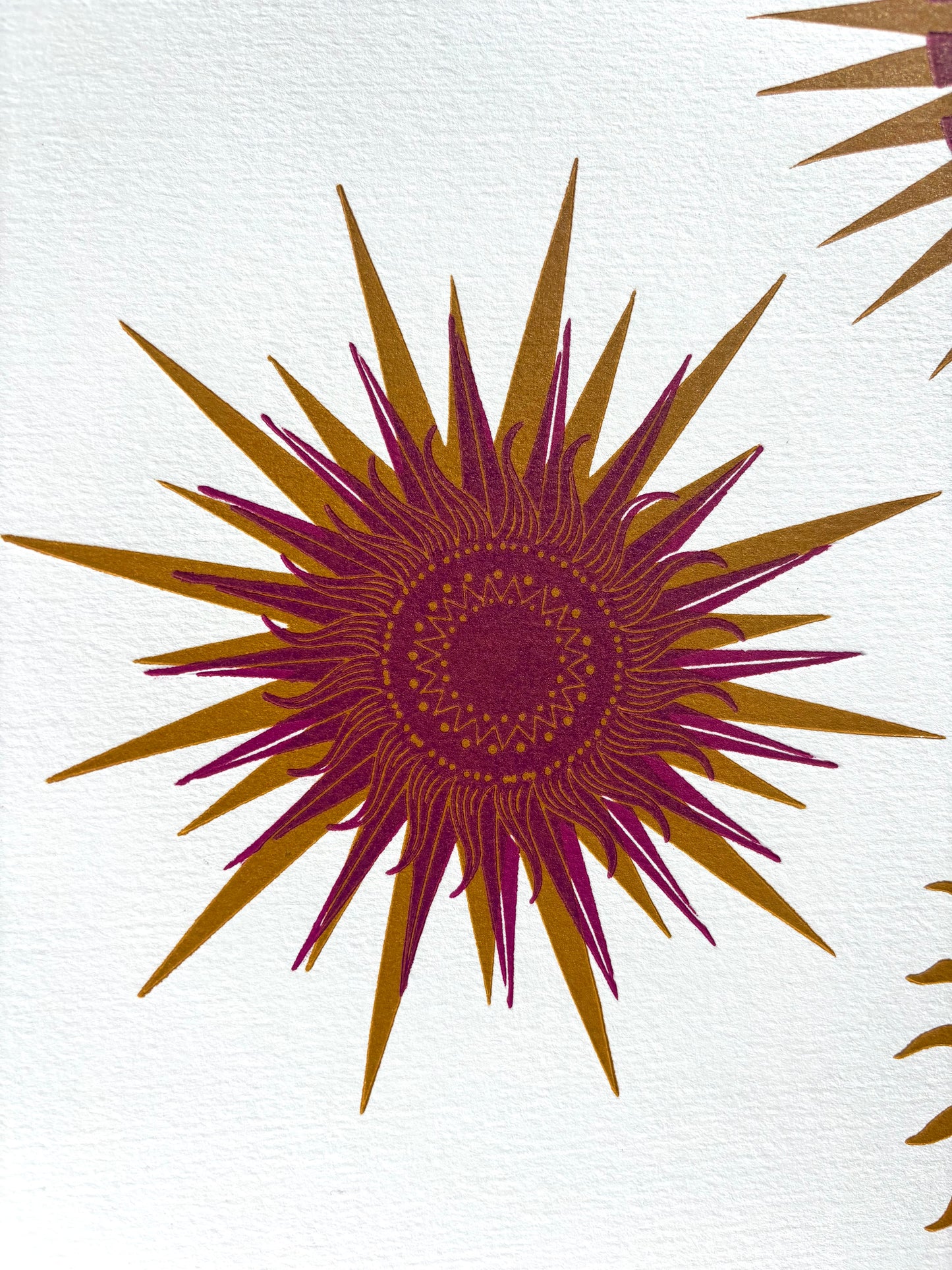 Hesperus limited edition linoprint