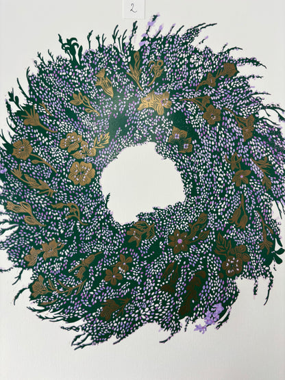 Super Seconds Festival Listing: Heathen limited edition linoprint