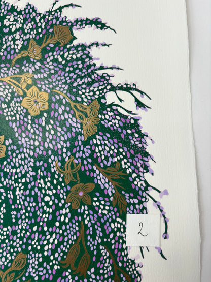 Super Seconds Festival Listing: Heathen limited edition linoprint