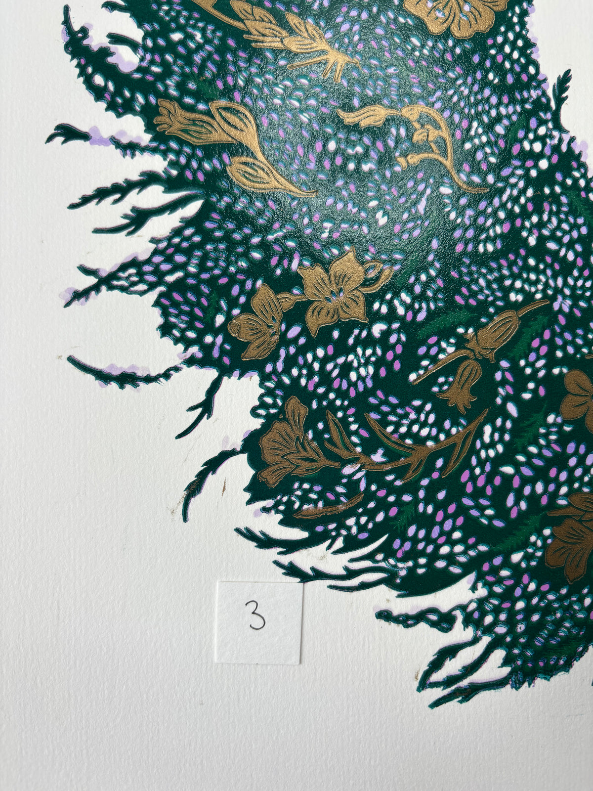 Super Seconds Festival Listing: Heathen limited edition linoprint