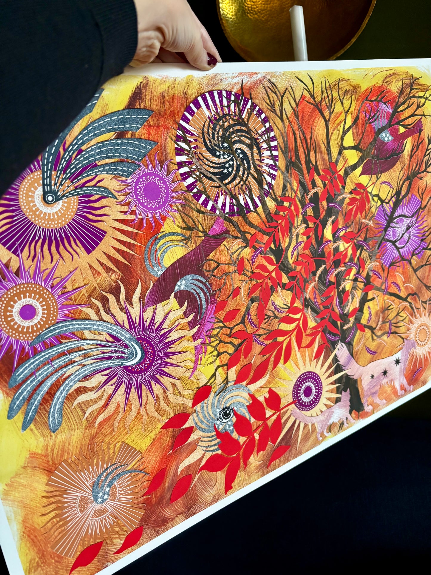 Autumn Chorus large Giclee Print