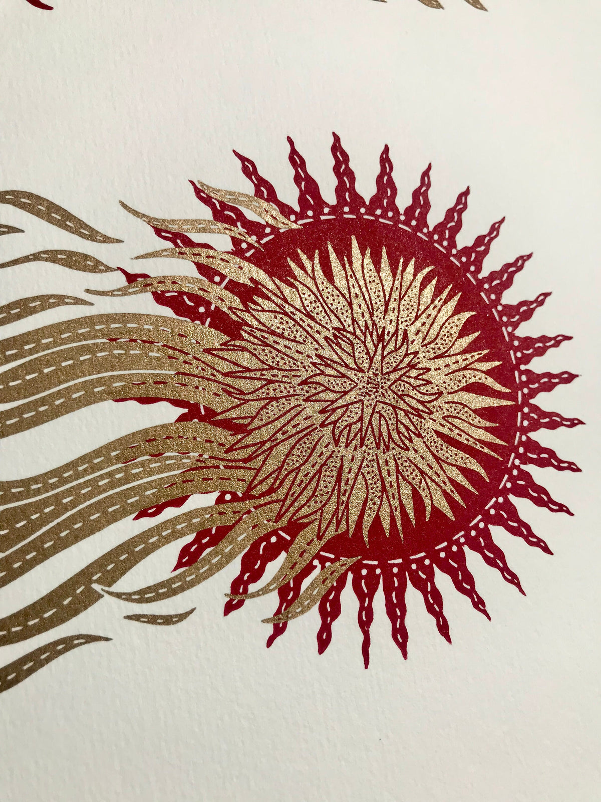 Super Seconds Festival Listing: The Three Comets limited edition linoprint